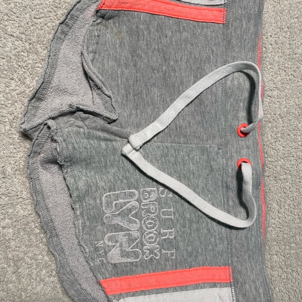 Aeropostale Gray Shorts with Pink Trim